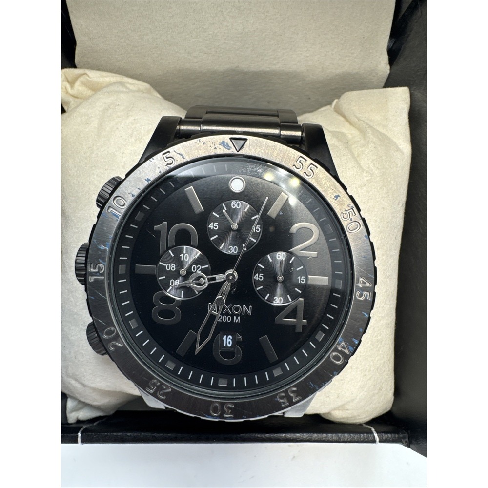 Nixon keep it fresh the 48-20 chrono 200m stainless steel japan movement